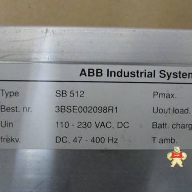 ABB SB512 PLC 智能自动化工控 PLC