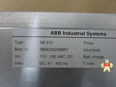 ABB SB512 PLC 智能自动化工控 PLC