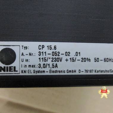 KNIEL CP15.6311-052-02 PLC 智能自动化工控 PLC