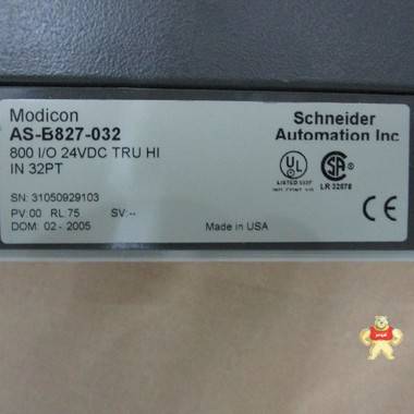 SCHNEIDER AS-B827-032 PLC系统模块 智能自动化工控 PLC系统模块