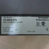 SCHNEIDER AS-B809-016 开关量输入模块 智能自动化工控