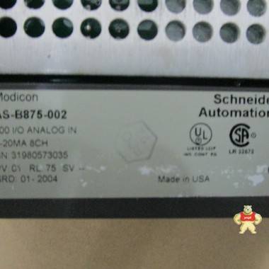 Modicon AS-B875-002 输入模块 智能自动化工控 输入模块