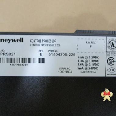 HONEYWELL TC-PRS021 PLC系统备件 PLC系统备件