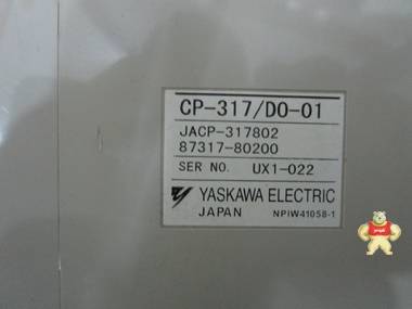 YASKAWA JACP-317802 PLC系统备件 智能自动化工控 PLC系统备件