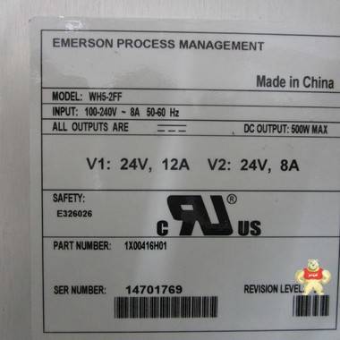 WESTINGHOUSE 1X00416H01 系统电源 系统电源