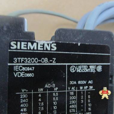 SIEMENS 3TF3200-OB-Z 交流继电器 交流继电器