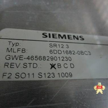 SIEMENS 6DD1682-0BC3 PLC系统备件 智能自动化工控 PLC系统备件