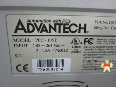 ADVANTECH PPC-105T 触摸屏 触摸屏