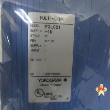 YOKOGAWA F3LC21-1N plc模块 plc模块