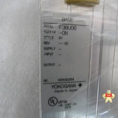 YOKOGAWA F3BU06-0N plc模块 plc模块