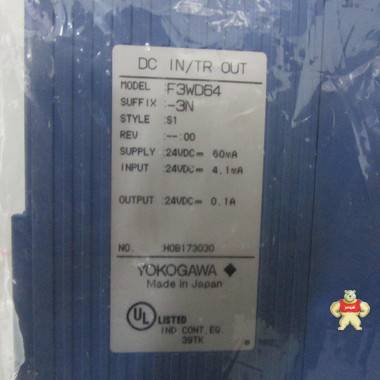 YOKOGAWA F3WD64-3N plc模块 plc模块