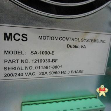 MCS SA-1000-E 模块 模块