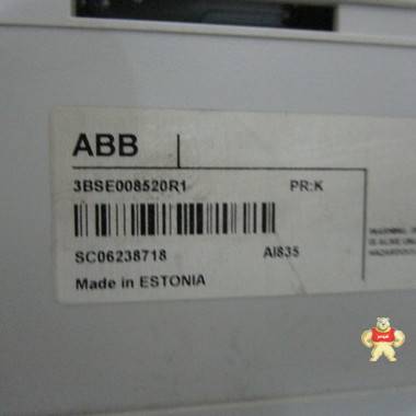 ABB AI835 模块 智能自动化工控 模块