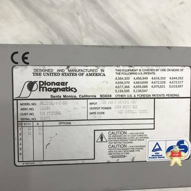 PIONEERMAGNETICS PM1253AL-6-3-Z03 电源框架 电源框架