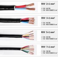 安普北創(chuàng) RVV 廠家直銷 2*1護套線雙絞電源線價格