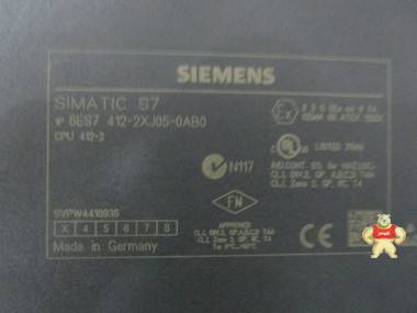西门子 6ES7412-2XJ05-0AB0 CPU模块 