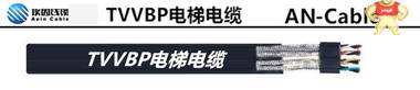 TVVBP 电梯电缆,带屏蔽扁电缆 上海埃因电线电缆集团有限公司 电梯电缆,带屏蔽扁电缆