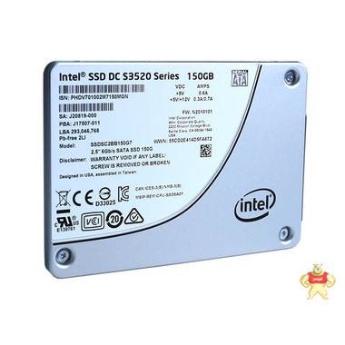 英特尔 S3520  intel 150G 2.5寸企业级SSD固态硬盘 SATA3 intel 150G 2.5寸企业级SSD固态硬盘 SATA3