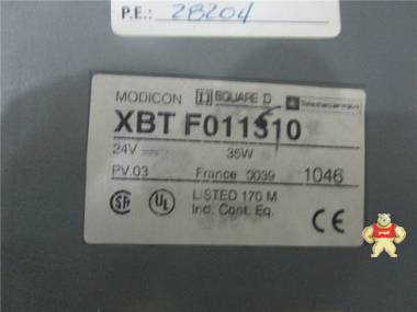 XBTF011310 模块PLC系统备件 Schneider 施耐德 