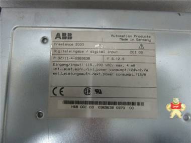 DDI03 模块PLC备件 ABB DDI03,DDI03,ABB