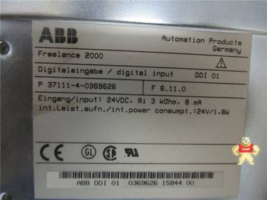DDI01 機(jī)器人邏輯控制模塊 ABB DDI01,DDI01,ABB