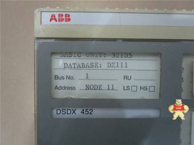 DSDX452 数字基本I/O单元 ABB DSDX452,DSDX452,ABB