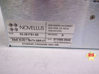 Novellus Digital Dynamics Controller HDSIOC 1 BATH SBR-XT; 0 
