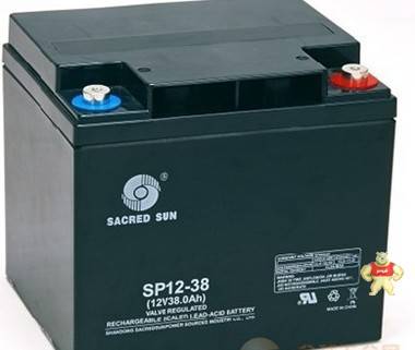 直销 圣阳蓄电池SP12-38 圣阳12V38AH 圣阳阀控式密闭蓄电池 