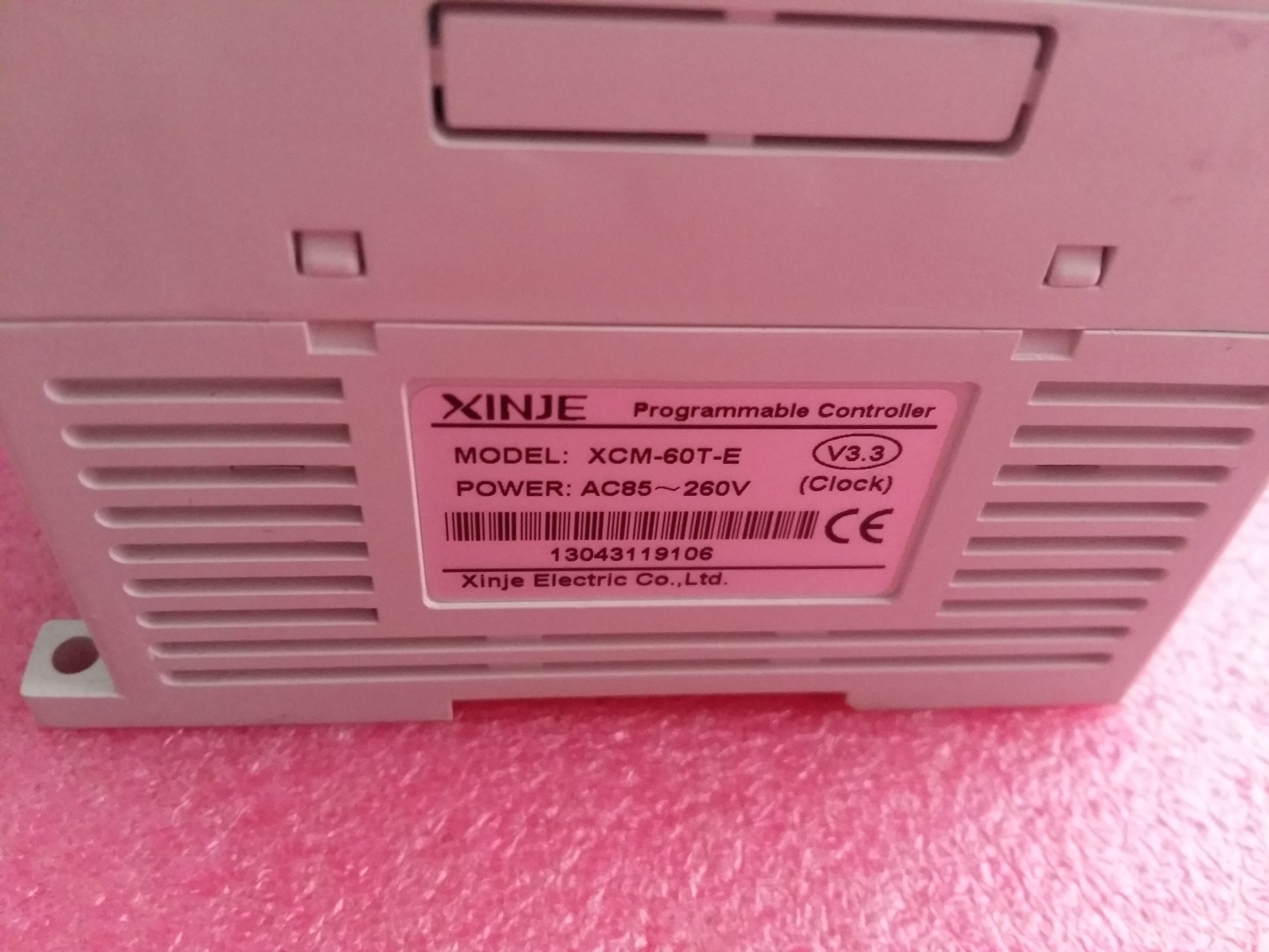 原装现货 信捷PLC XCM-60T-E 二手拆机 V3.3 实物图 包好成色靓