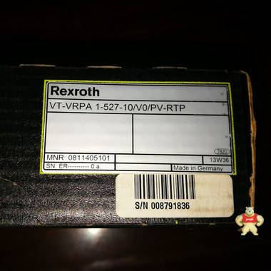 Rexroth力士乐 VT-VEPA 1-527-10/V0/PV-RTP 