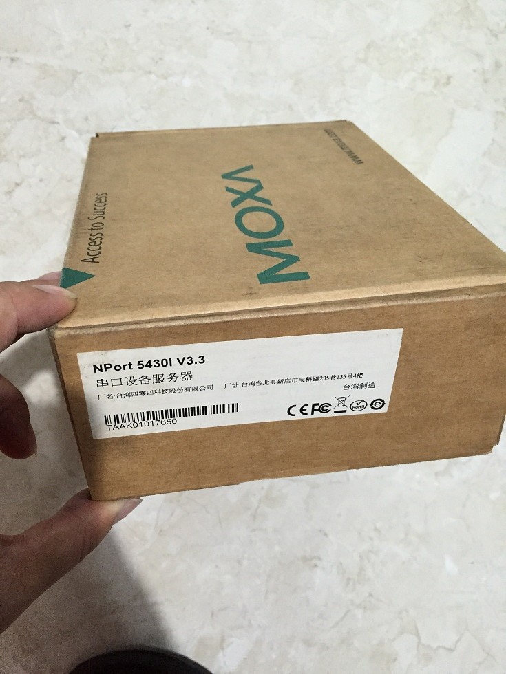 MOXA 摩莎 NPort 5430I 4口RS-422/485 串口 全新 原装现货