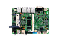 Baytrail平台J1900板载4GB DDR3L内存;板载1*DDR3插槽载4个因特前兆板网口双路高清HDMI