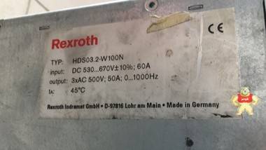 Rexroth力士乐驱动器HDS03.2-W100N、R911190228 原装现货 
