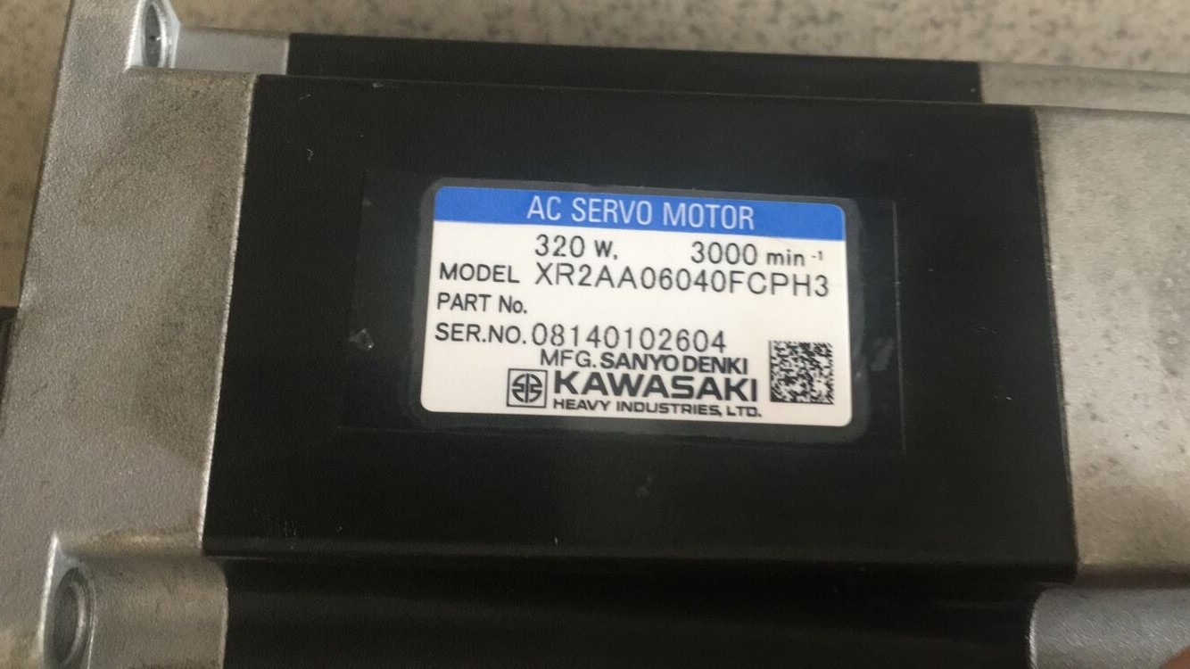 KAWASAKI川崎机器人伺服电机XR2AA06040FCPH3 原装现货