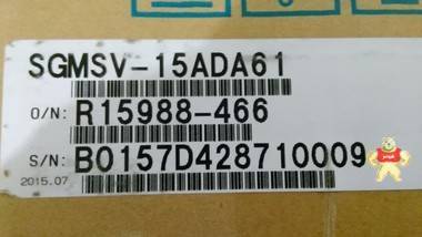 全新原装安川伺服电机SGMSV-15ADA61  现货现货包邮 