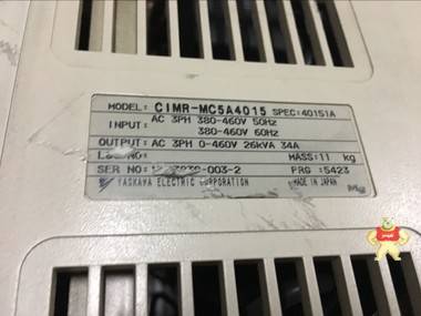 安川626MC5变频器CIMR-MC5A4015 原装现货 