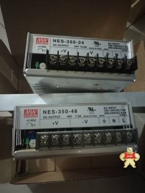 全新原装现货台湾明纬开关电源NES-350-24  NES-350-48实图现货 