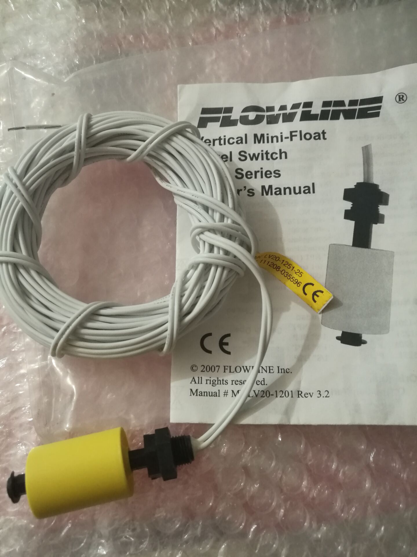 全新美国FLOWLINE液位计LV-1251-25现货