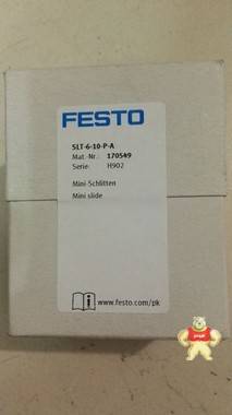 FESTO 费斯托 驱动器 SLT-6-10-P-A 170549 全新原装现货 现货 