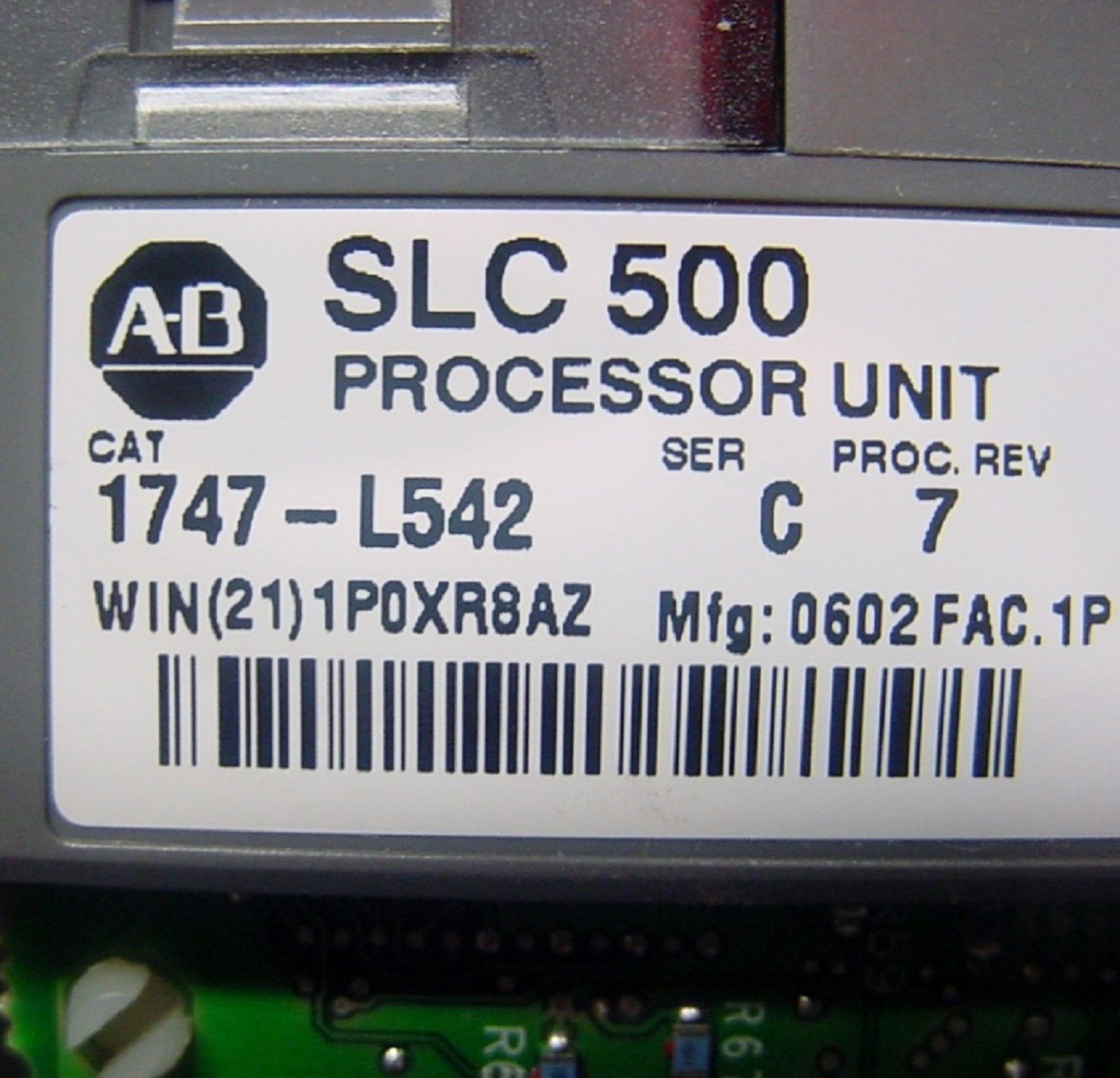 Allen Bradley   PLC  1747-L542