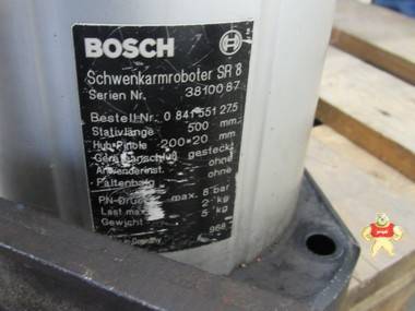 Bosch Schwenkarm Roboter Turbo Scara SR 8 Komplett + Zubehör 