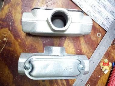 BHC-DN25B防爆穿线盒，YHX-W弯通穿线盒 防爆穿线盒,防爆穿线盒,防爆穿线盒,防爆穿线盒,防爆穿线盒