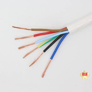 国标RVV5 6 7 8 10芯1 1.5 2.5平方浴霸线控制电源软护套线电线 护套线,护套线电线,电线电缆