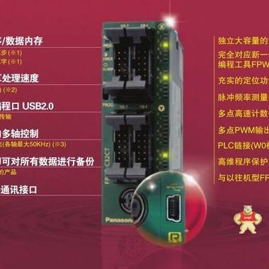 全新原装现货Panasonic/松下PLC AFP0R-C16CT小型可编程控制器 深圳市运翔机电设备 