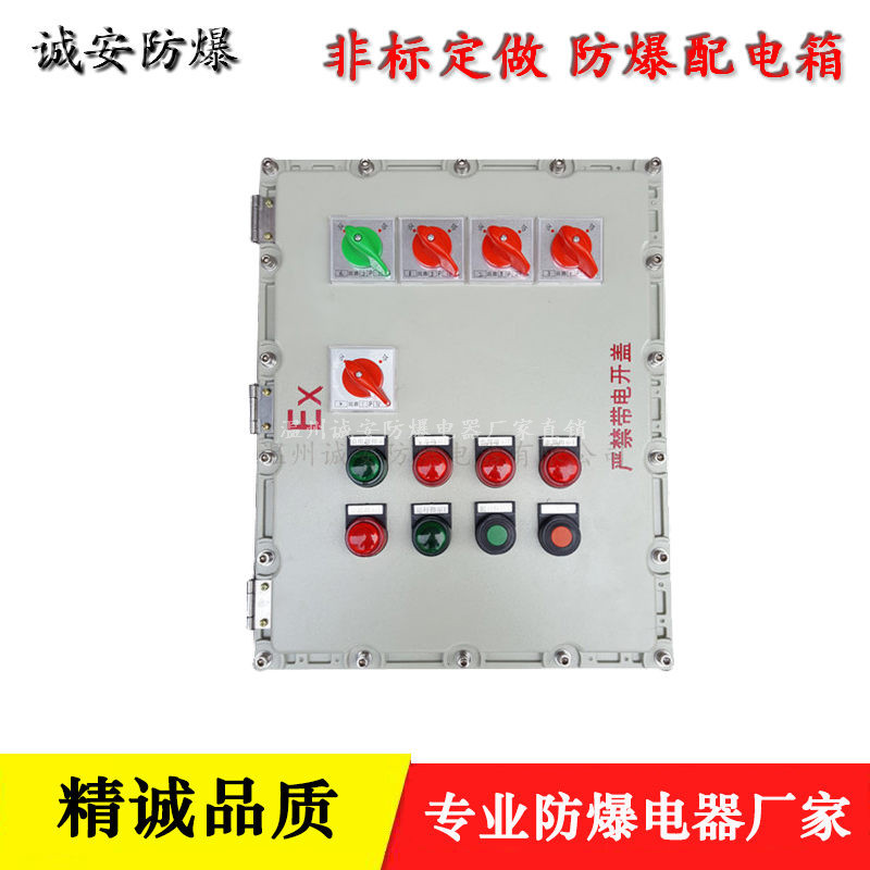 220V防爆照明箱 16A开关电流控制