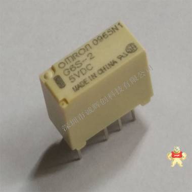 原装欧姆龙小型信号继电器G6S-2-DC5V G6S-2-DC5V,G6S-2,小型信号继电器,继电器,信号继电器