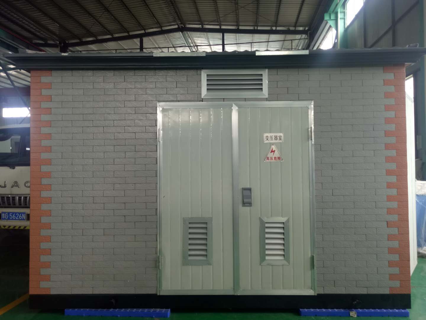 箱式变压器价格-100KVA小区用智信箱式变压器厂家