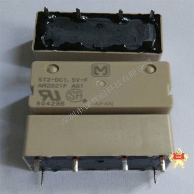 松下继电器ST2-DC1.5V-F 大功率继电器 ST2-DC1.5V-F,ST2-DC1.5V,松下继电器,继电器,大功率继电器