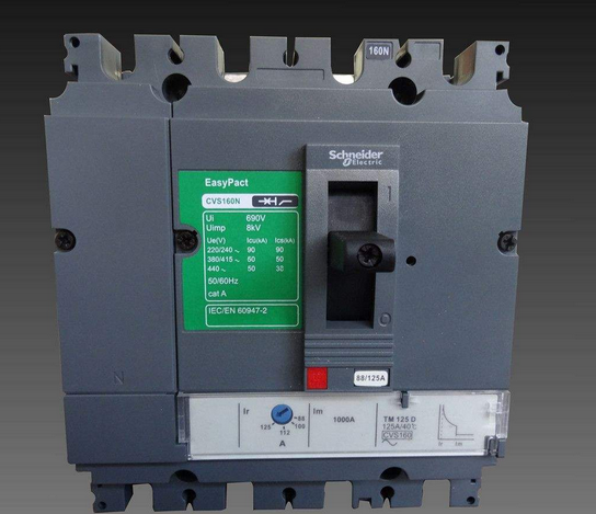 施耐德塑壳断路器 CVS250N TM200D 200A-250A 3P-4P LV525452