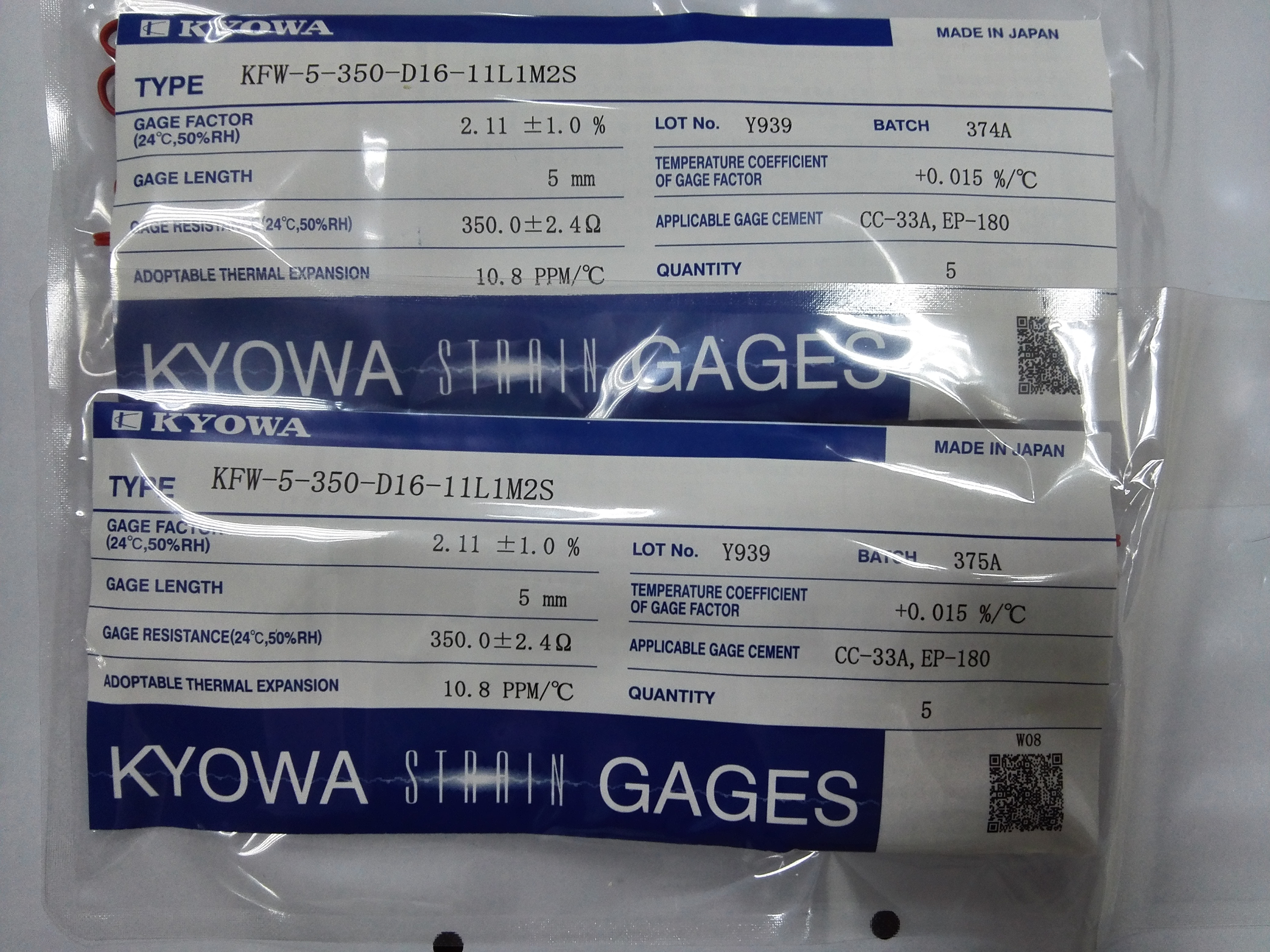 日本共和KYOWA应变片KFGS系类新款应变片